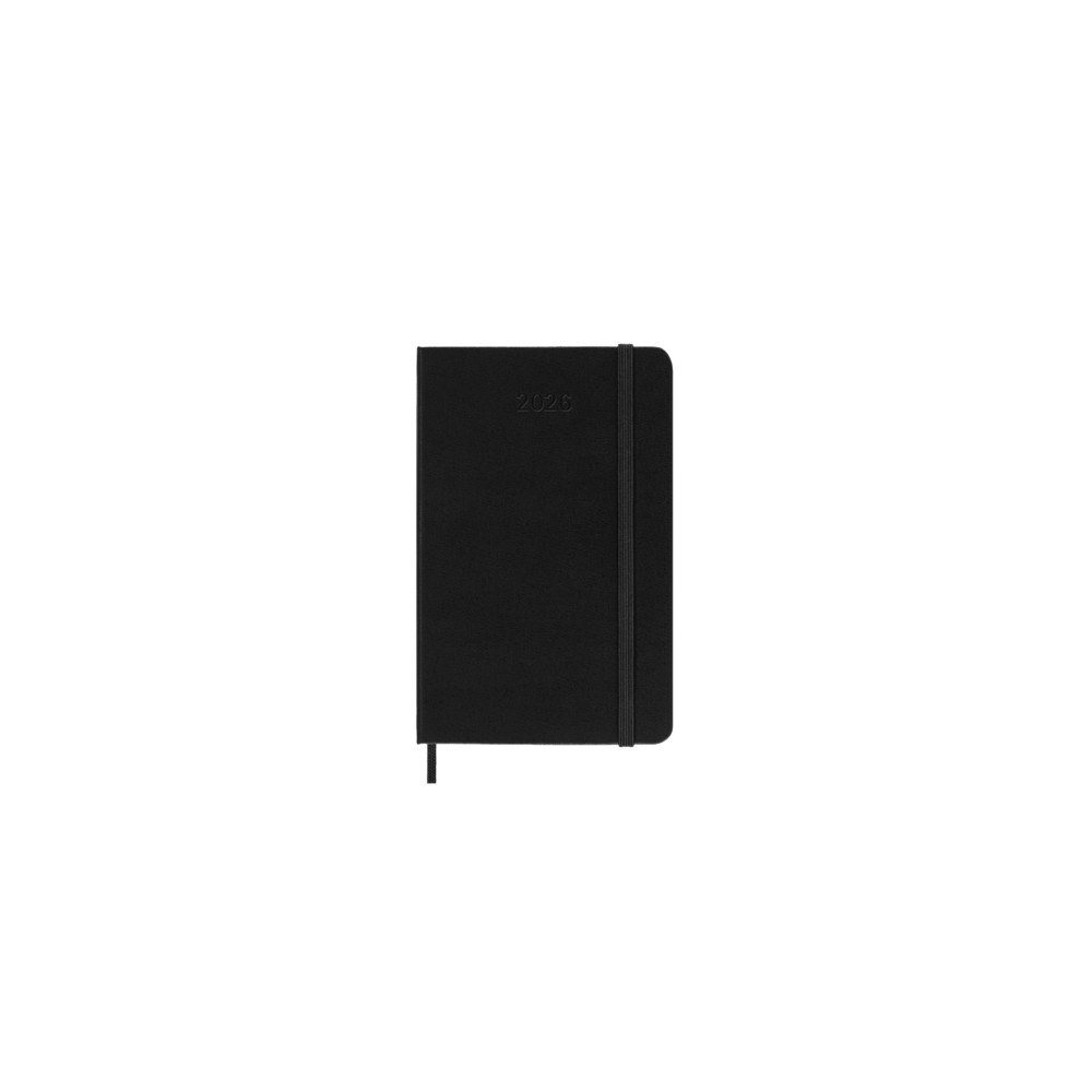 Not Stated Moleskine 2026 12-Month Weekly Horizontal Pocket Hardcover Notebook: Black (häftad, eng)
