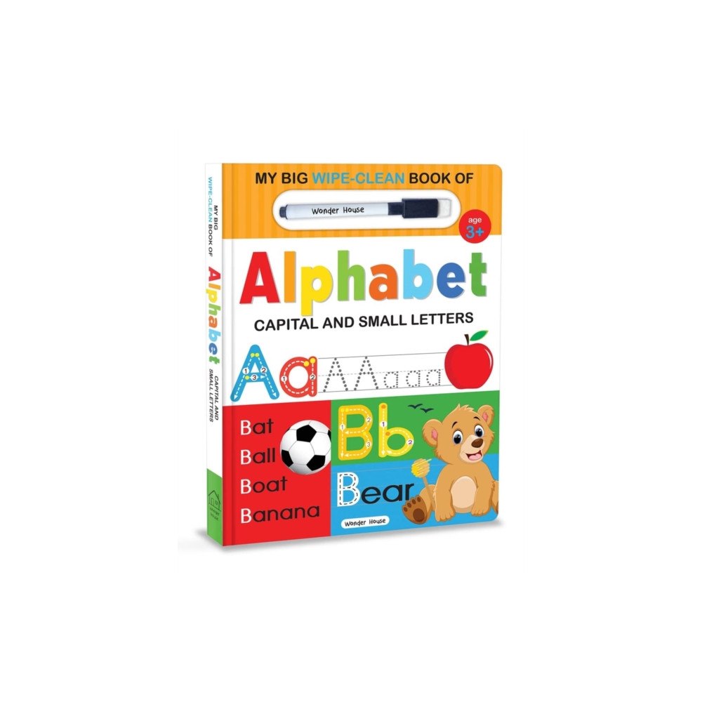 Prakash Books India Private Limited My Big Wipe And Clean Book of Alphabet Capital And Small Letters (bok, board book, eng)