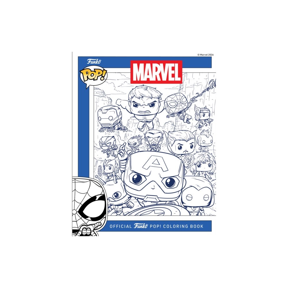 Insight Editions Marvel: The Official Avengers Funko POP! Coloring Book (häftad, eng)