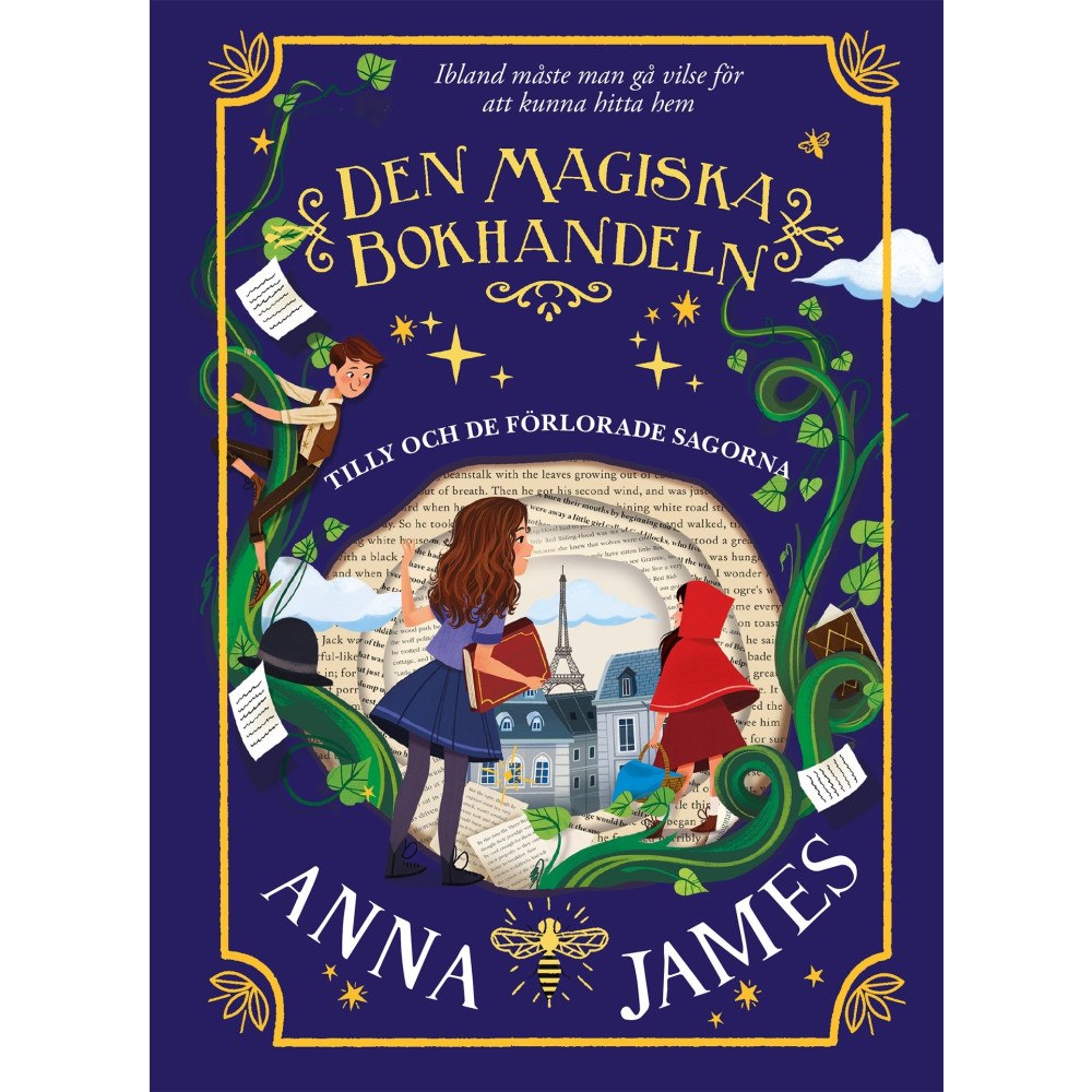 Anna James Tilly och de förlorade sagorna (bok, kartonnage)
