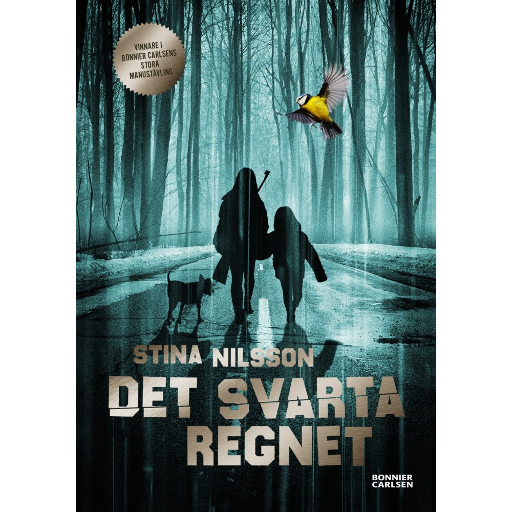 Stina Nilsson Det svarta regnet (bok, kartonnage)