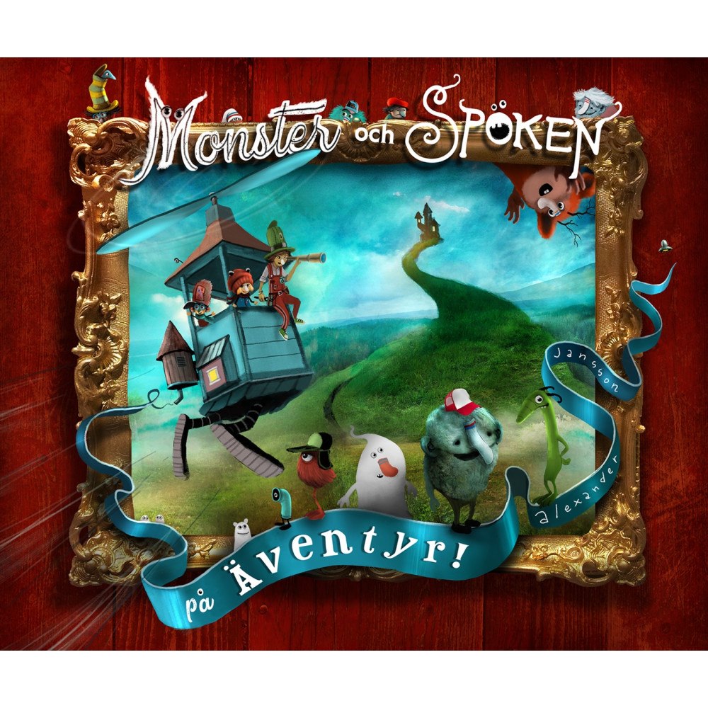 Alexander Jansson Monster och spöken på äventyr (inbunden)