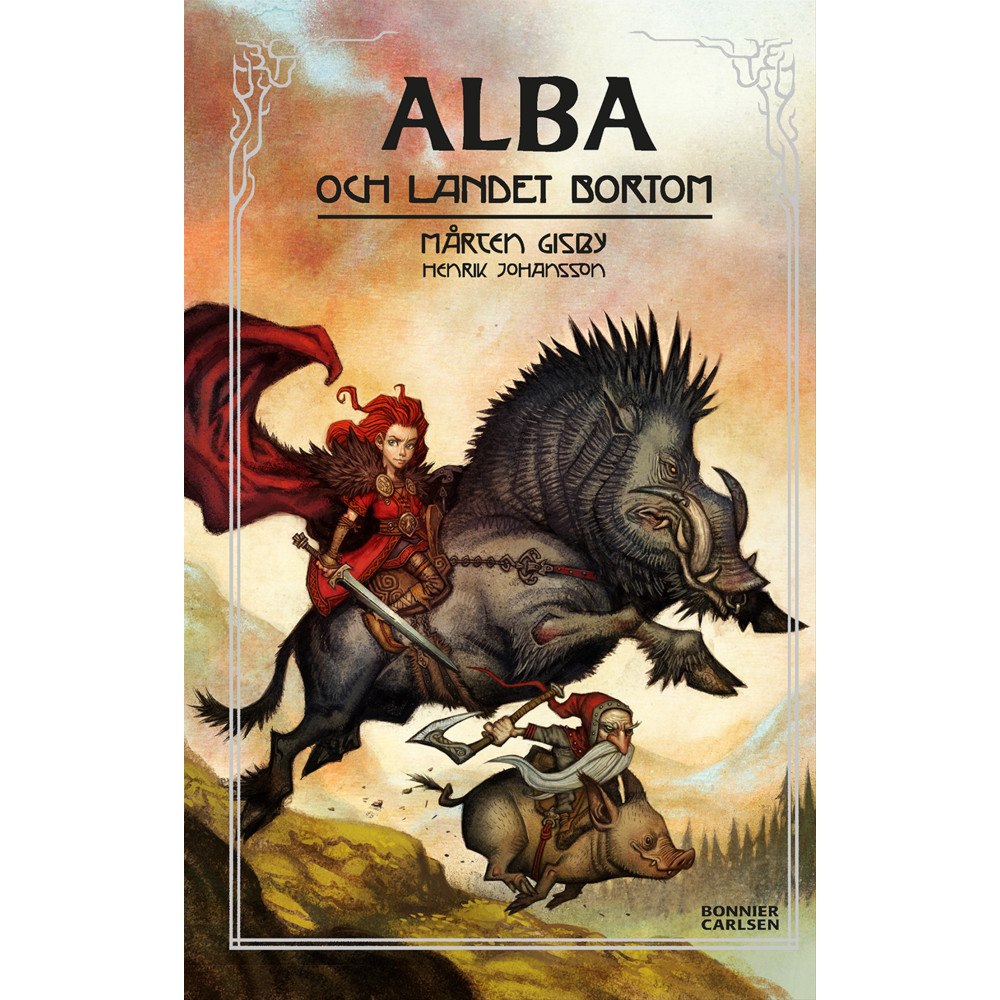 Mårten Gisby Alba och landet bortom (bok, kartonnage)