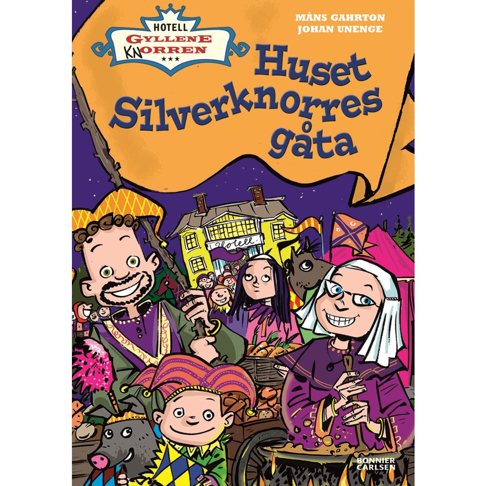 Måns Gahrton Huset Silverknorres gåta (bok, kartonnage)