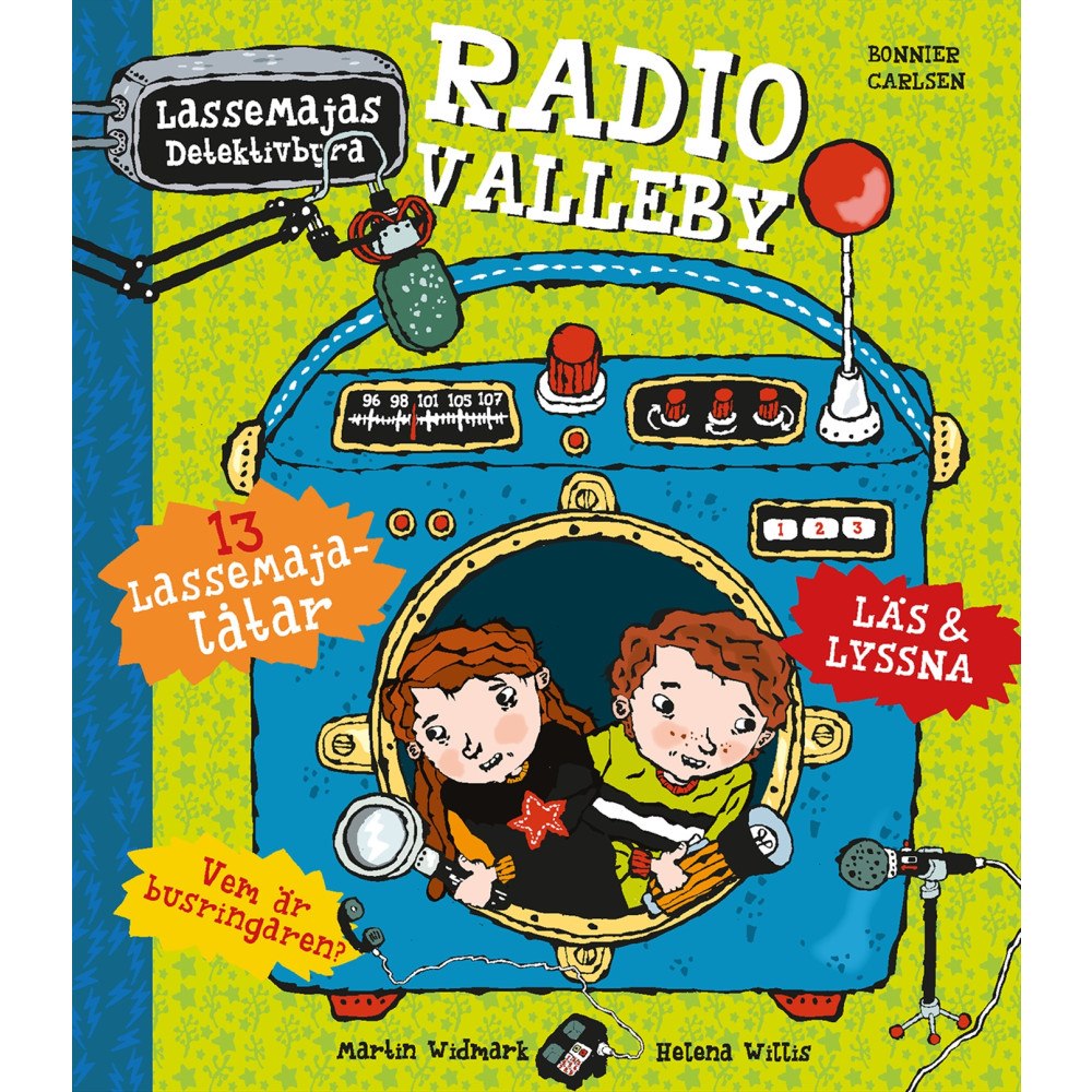 Martin Widmark Radio Valleby (inbunden)