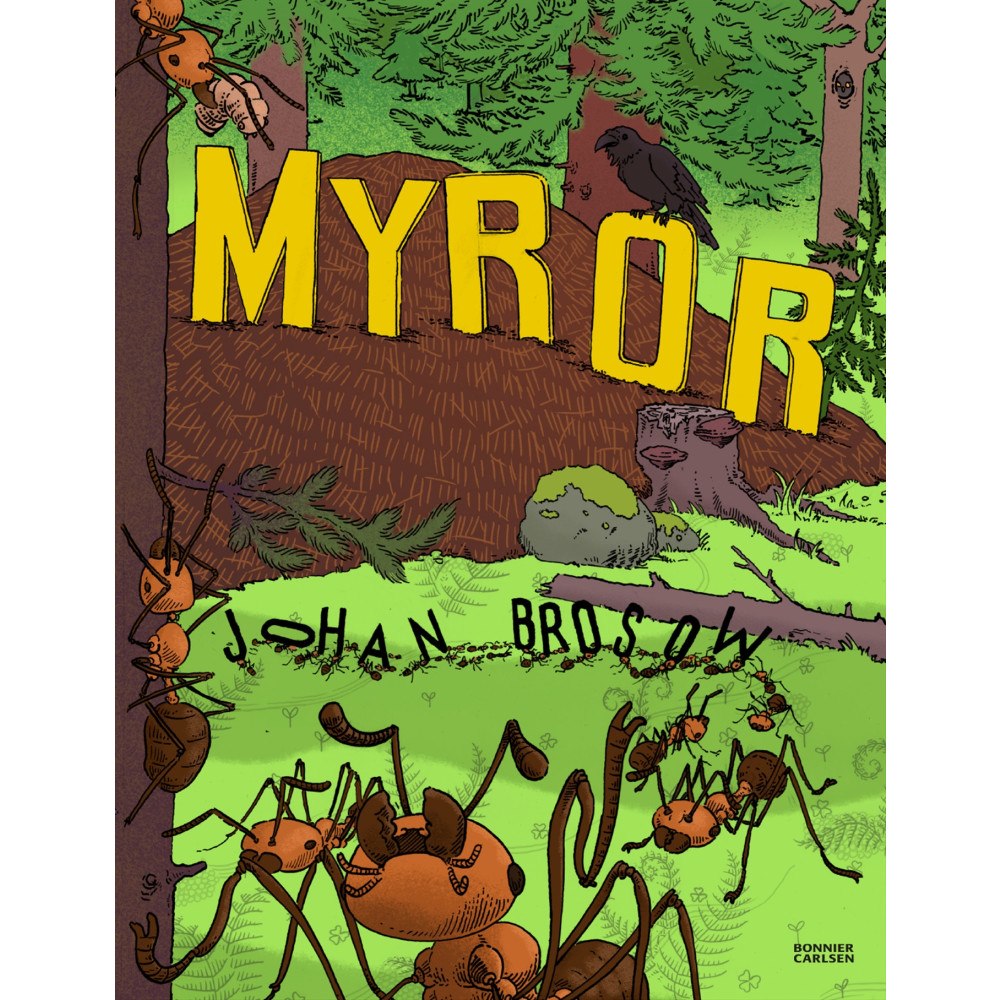 Johan Brosow Myror (inbunden)