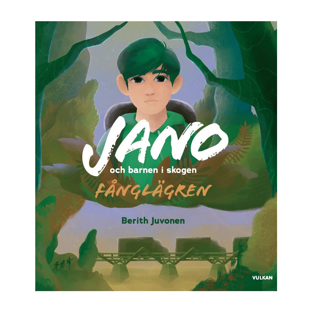 Berith Juvonen Jano och barnen i skogen Fånglägren (bok, danskt band)