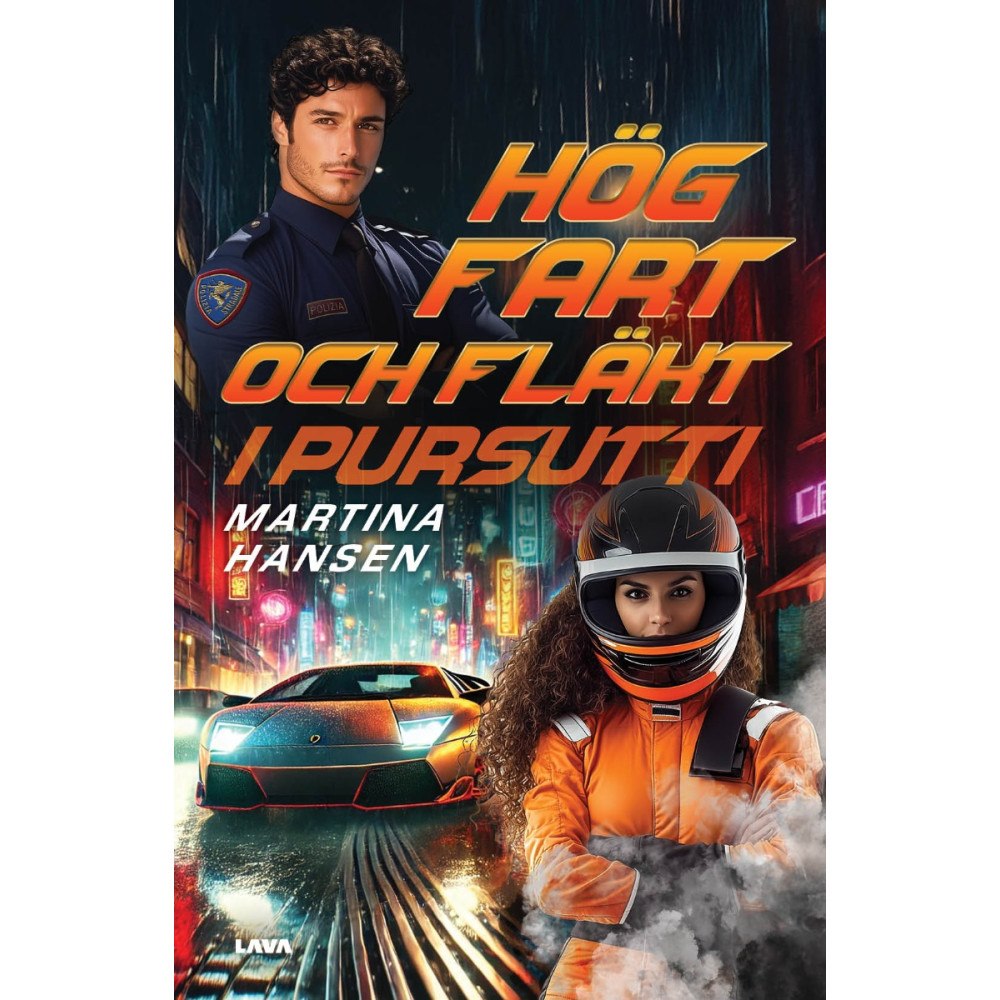 Martina Hansen Hög fart och fläkt i Pursutti (bok, danskt band)