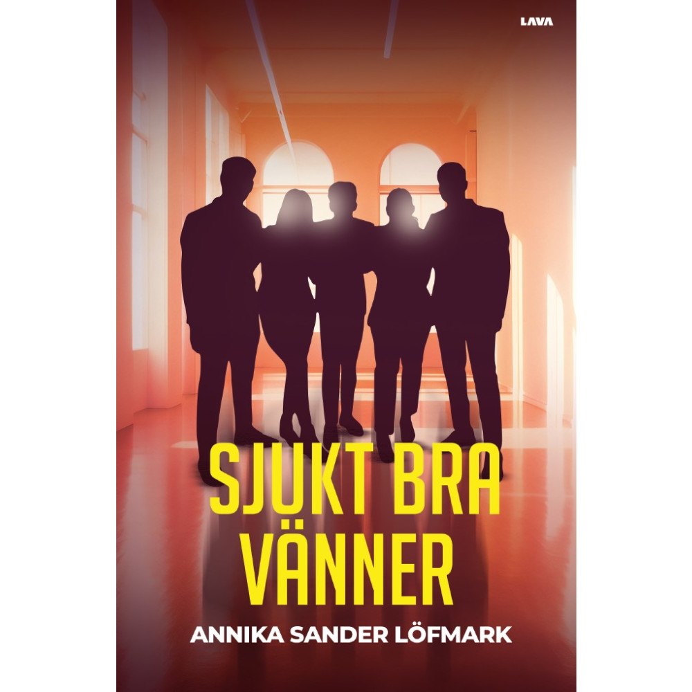 Annika Sander Löfmark Sjukt bra vänner (bok, danskt band)