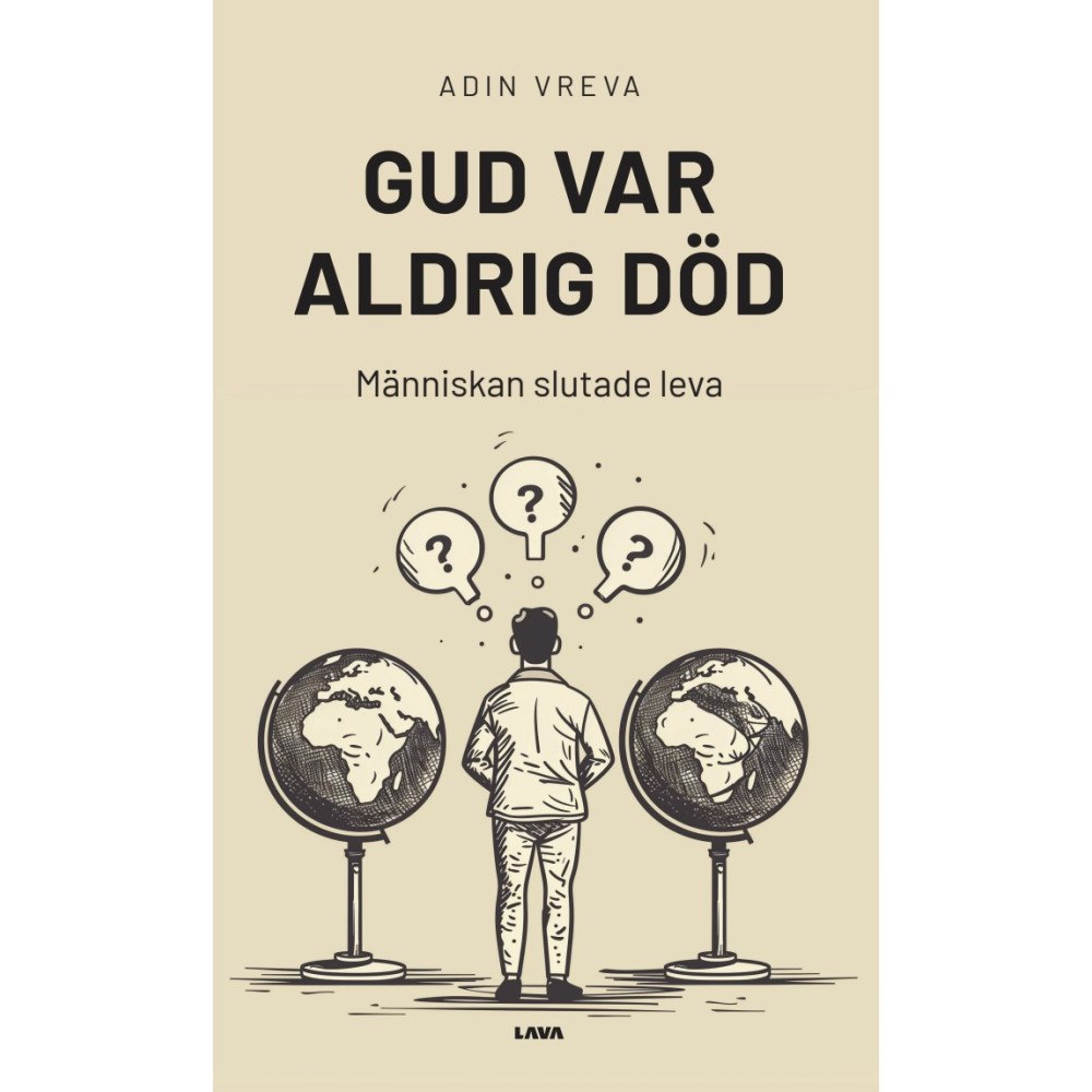 Adin Vreva Gud var aldrig död : människan slutade leva (bok, danskt band)