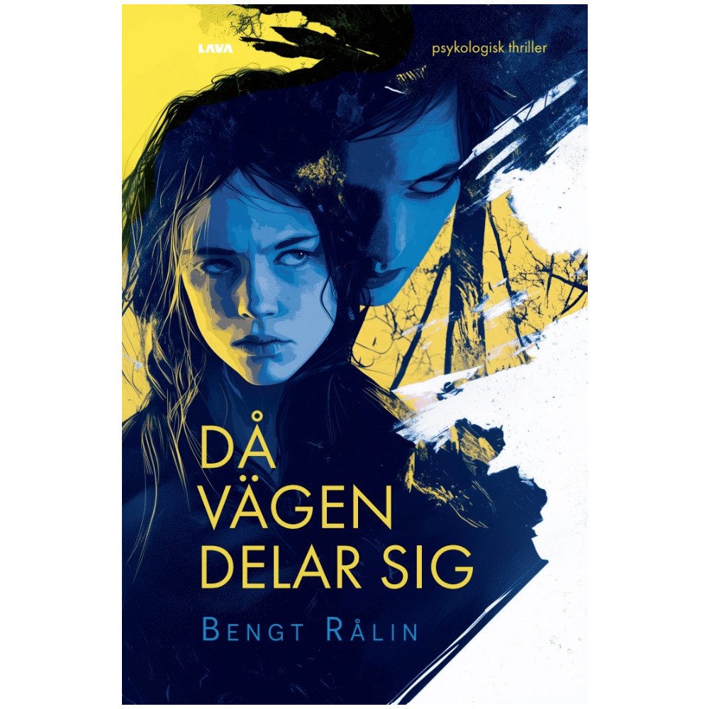 Bengt Rålin Då vägen delar sig (bok, danskt band)