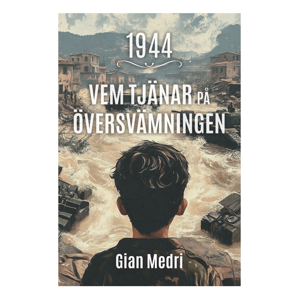 Gian Medri 1944 : vem tjänar på översvämningen? (bok, danskt band)