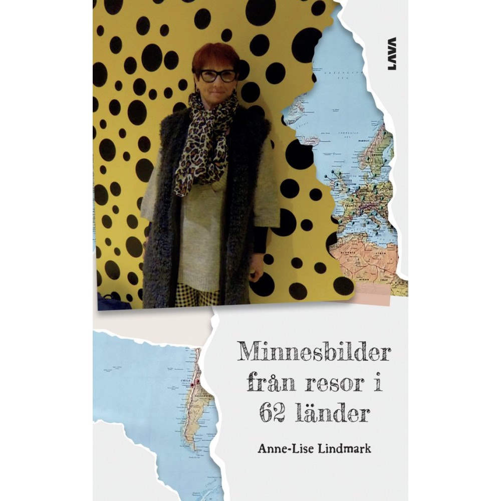 Anne-Lise Lindmark Minnesbilder från resor i 62 länder (bok, danskt band)