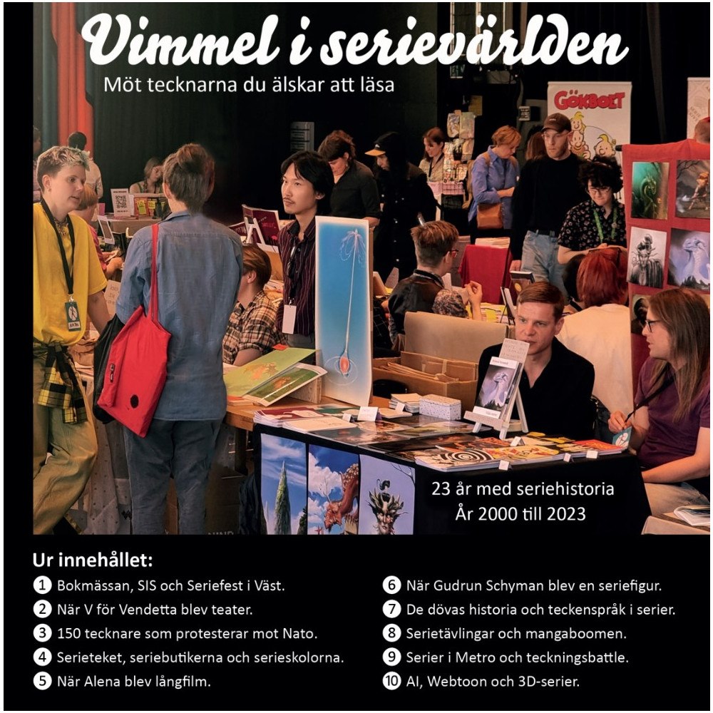 Marcus Malinda Lindmark Vimmel i serievärlden (bok, storpocket)