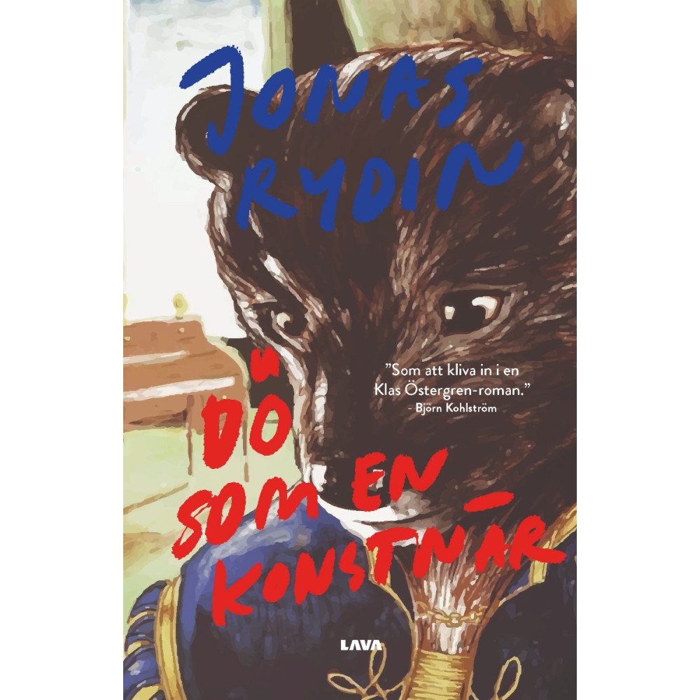 Jonas Rydin Dö som en konstnär (bok, danskt band)