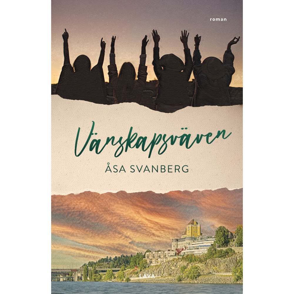 Åsa Svanberg Vänskapsväven (bok, danskt band)