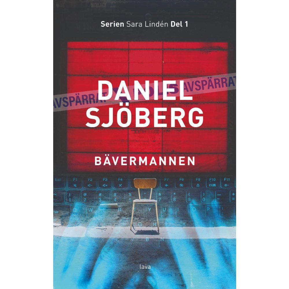 Daniel Sjöberg Bävermannen (bok, danskt band)