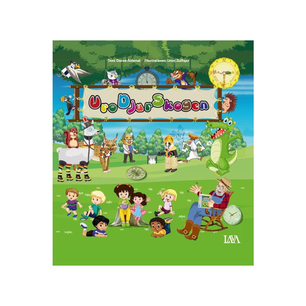 Danne Attlerud Urodjurskogen (inbunden)