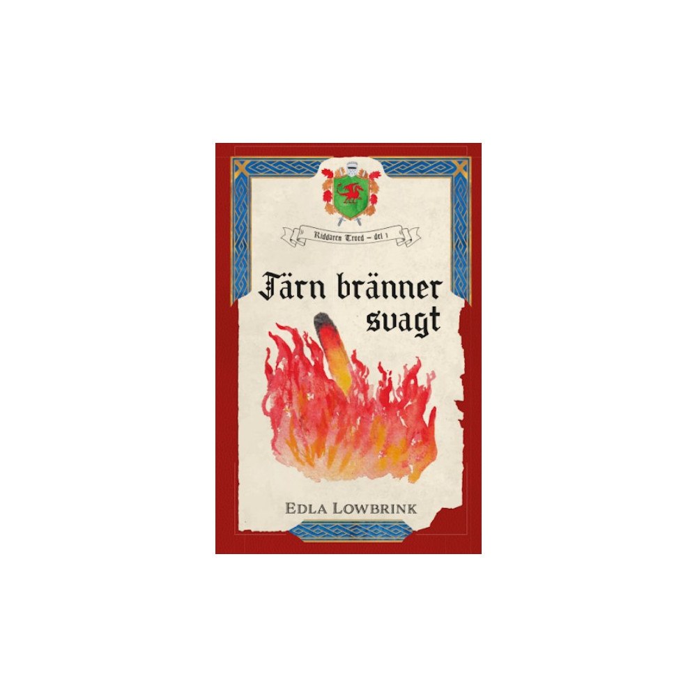 Edla Lowbrink Järn bränner svagt (bok, storpocket)