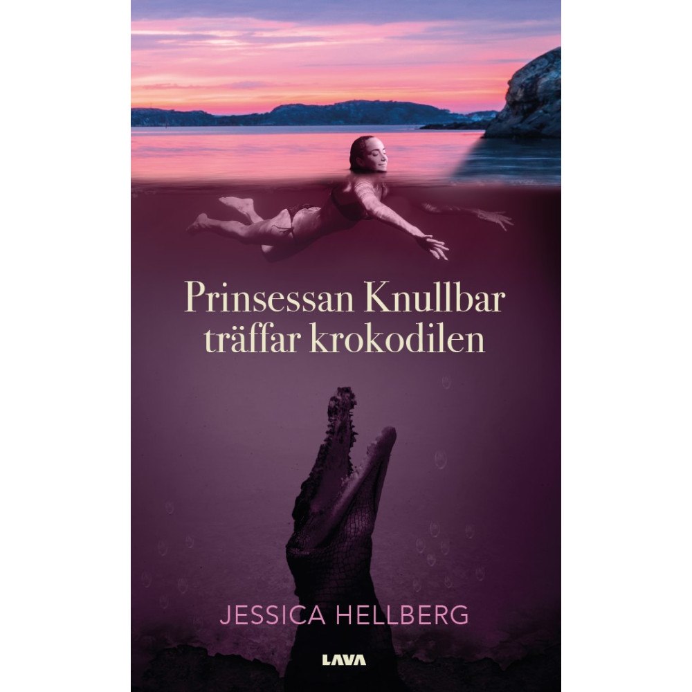 Jessica Hellberg Prinsessan Knullbar träffar Krokodilen (bok, danskt band)
