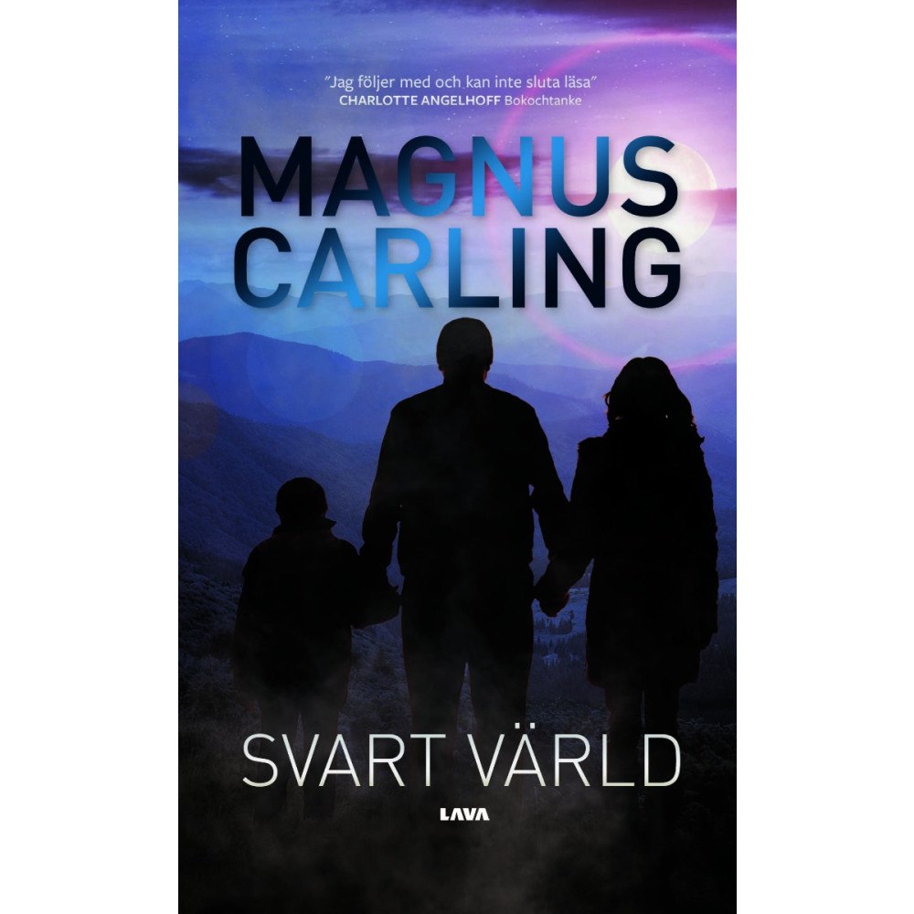 Magnus Carling Svart värld (bok, danskt band)