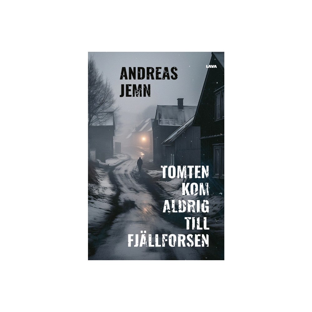 Andreas Jemn Tomten kom aldrig till Fjällforsen (bok, danskt band)