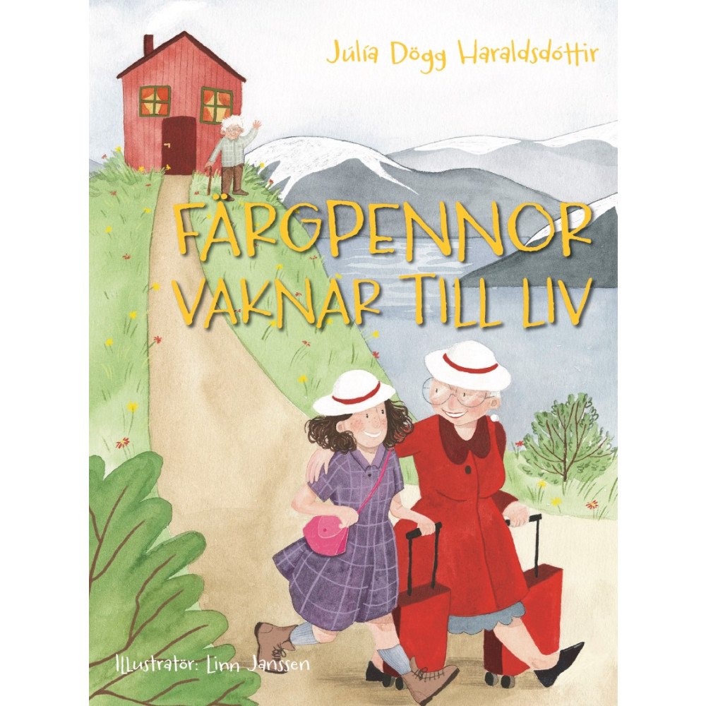 Júlía Dögg Haraldsdóttir Färgpennor vaknar till liv (inbunden)