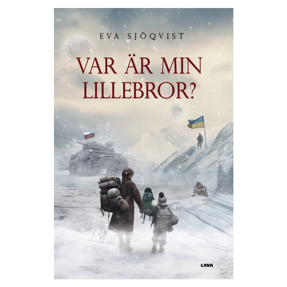 Eva Sjöqvist Var är min lillebror? (bok, danskt band)