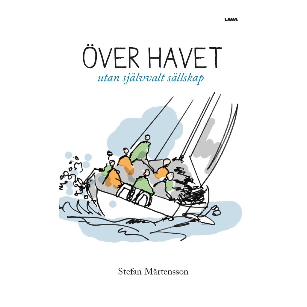 Stefan Mårtensson Över havet : utan självvalt sällskap (bok, danskt band)