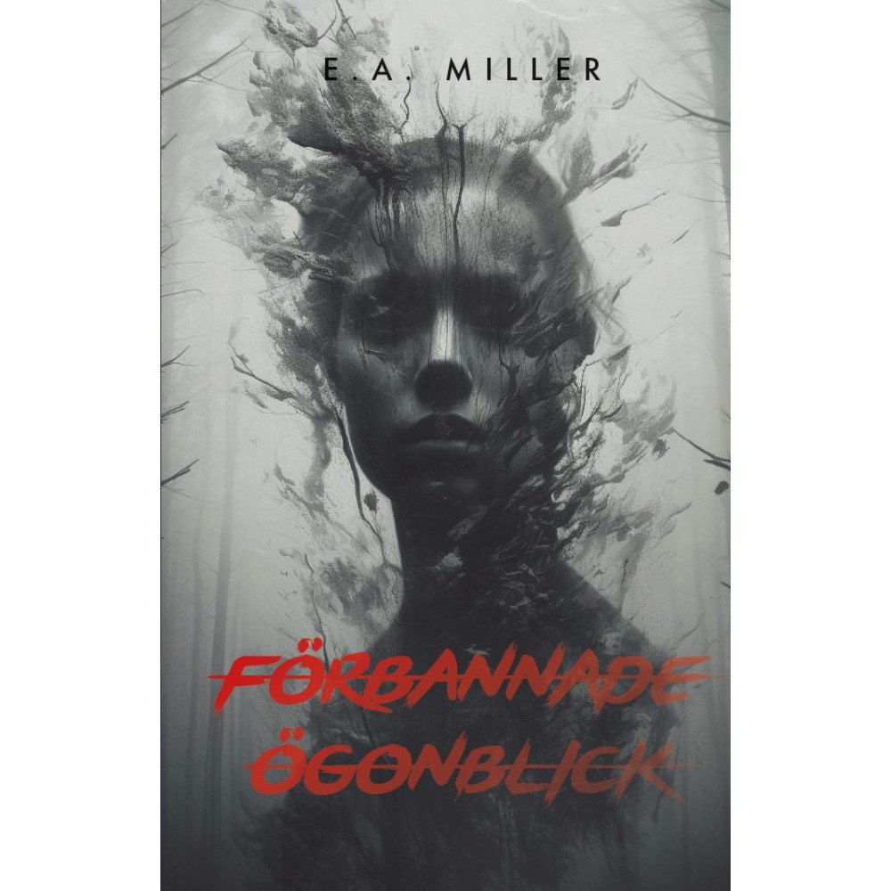 E. A. Miller Förbannade ögonblick (bok, danskt band)