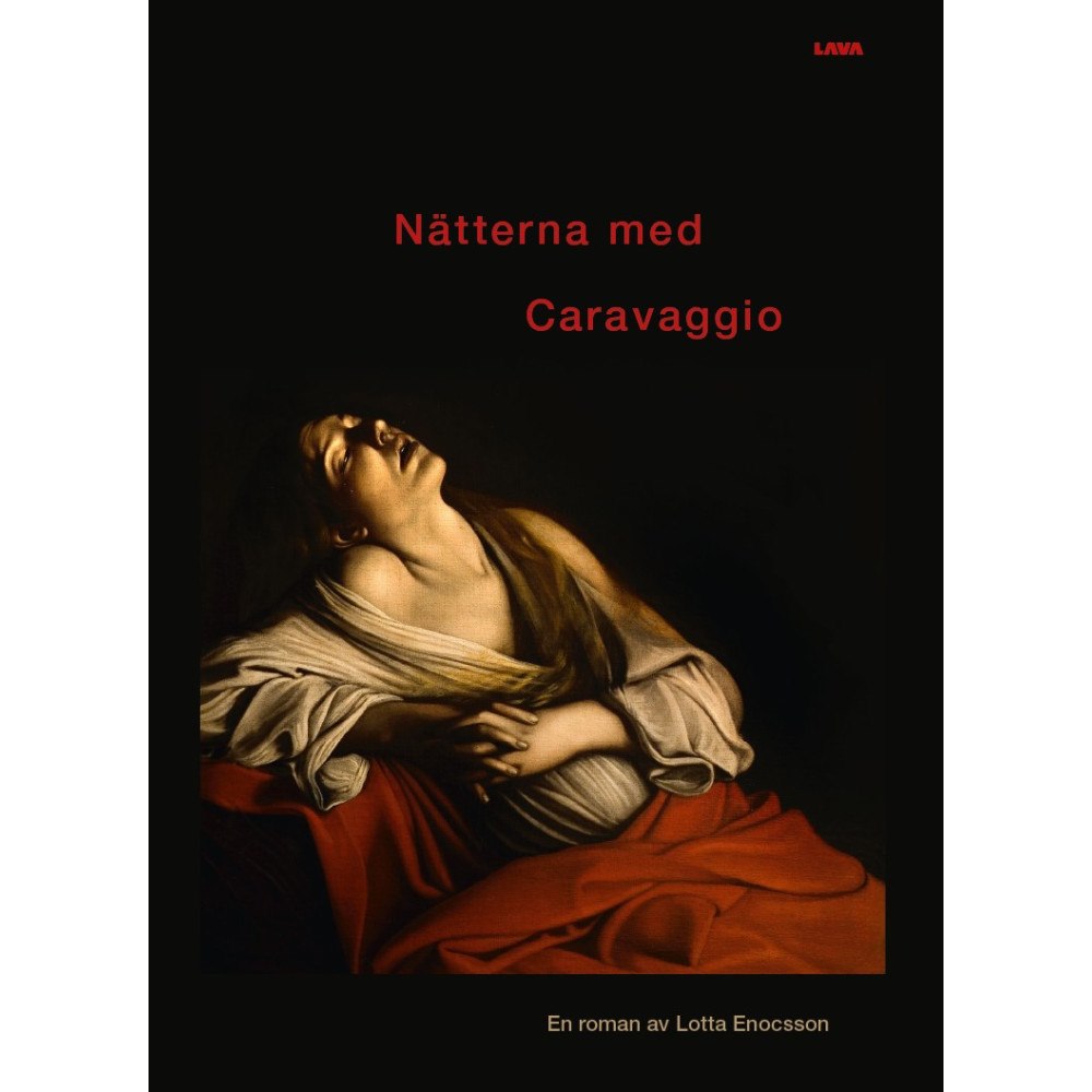 Lotta Enocsson Nätterna med Caravaggio (bok, danskt band)