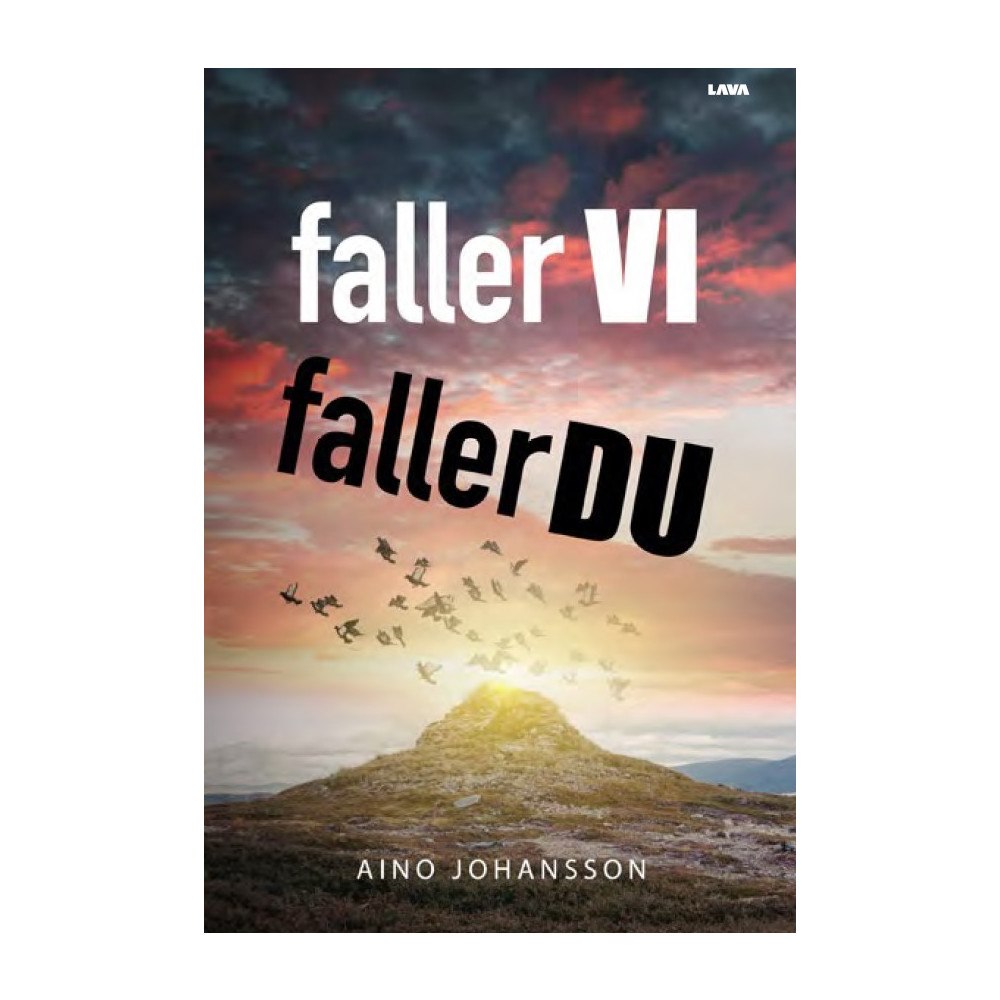 Aino Johansson Faller vi, faller du (bok, danskt band)