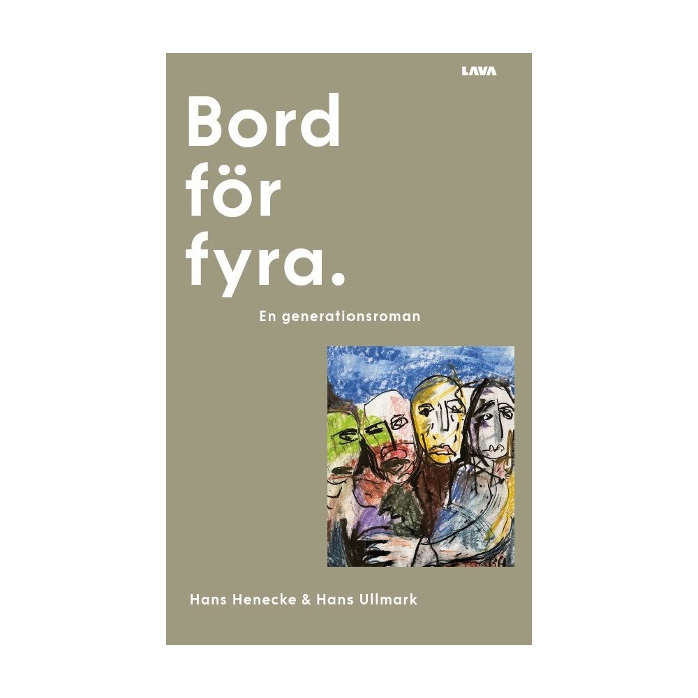 Hans Henecke Bord för fyra (bok, danskt band)