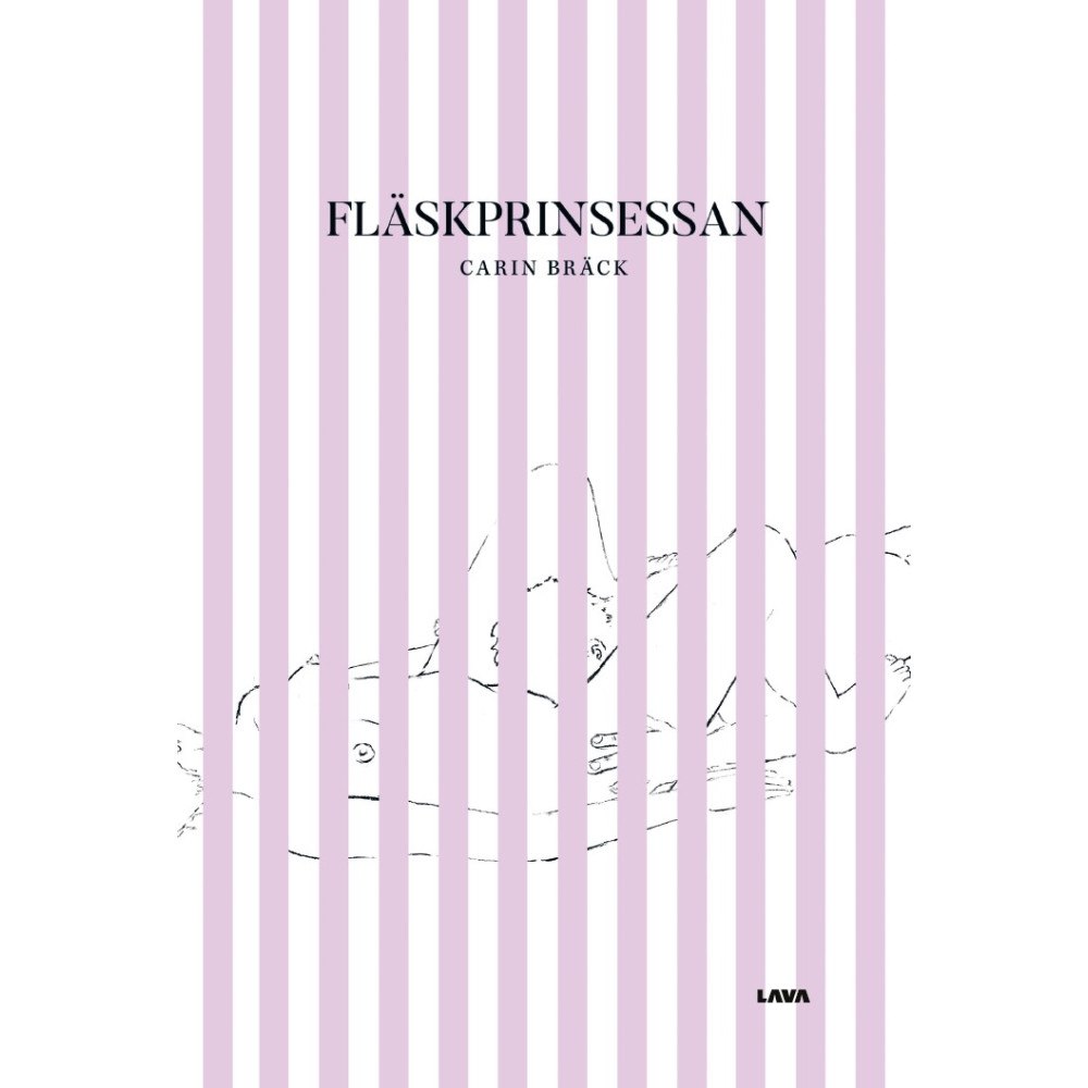 Carin Bräck Fläskprinsessan (bok, danskt band)