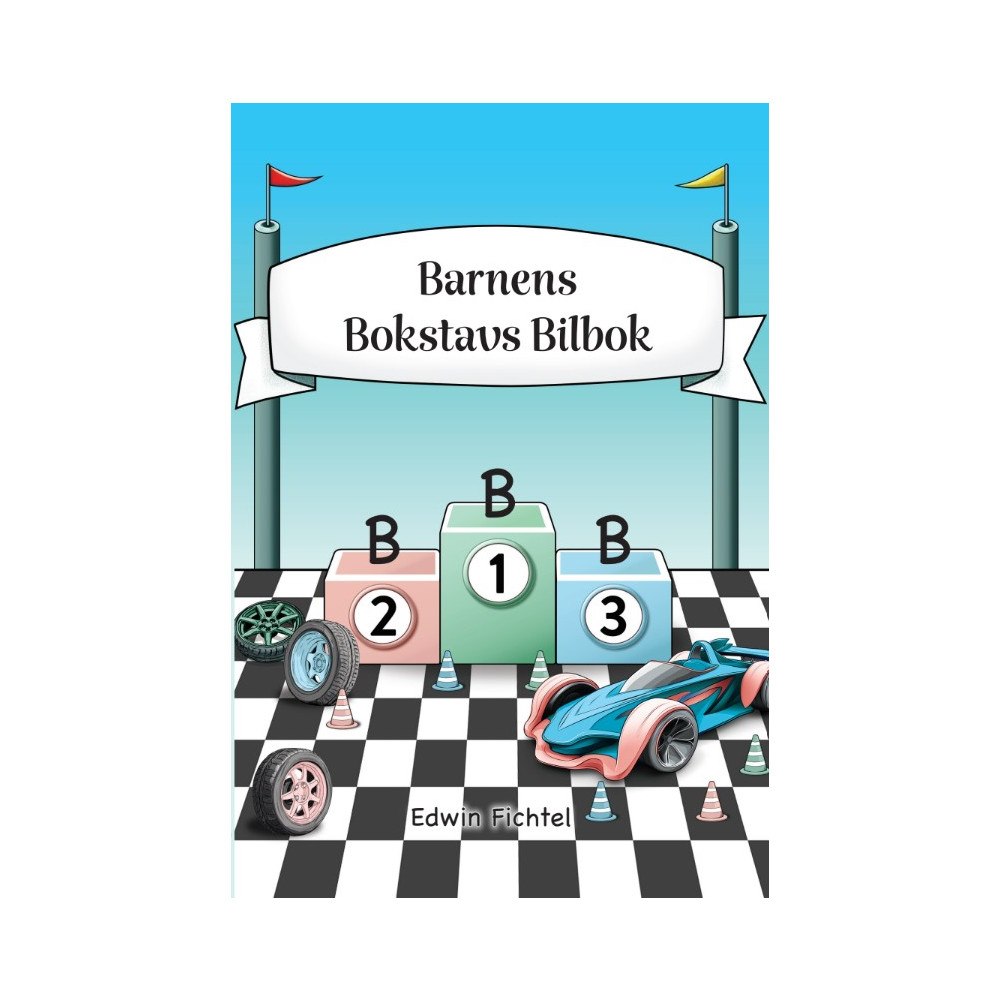 Edwin Fichtel Barnens bokstavs bilbok (inbunden)