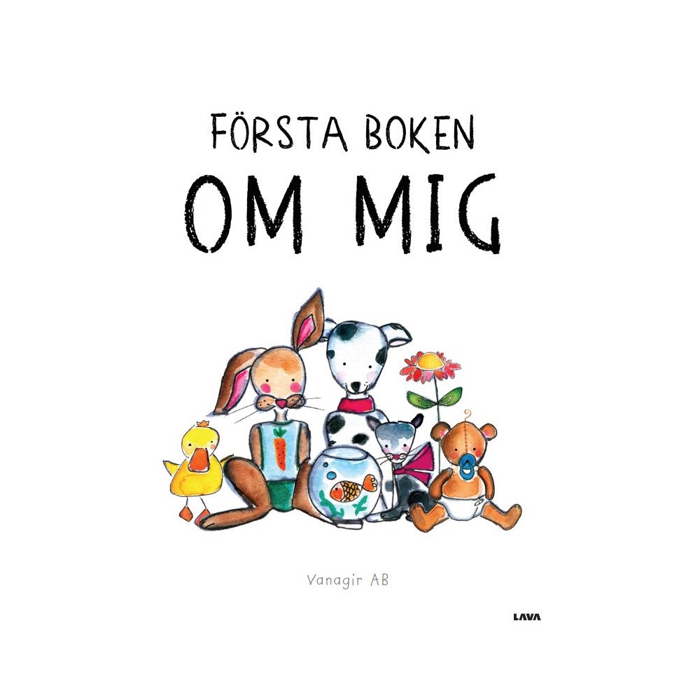 Vanagir AB Första boken om mig (inbunden)