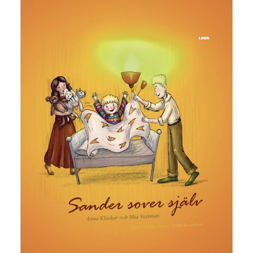 Anna Klockar Sander sover själv (inbunden)