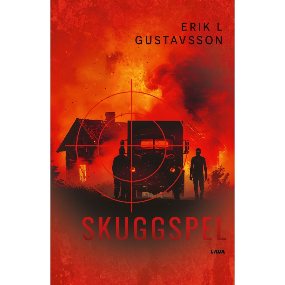 Erik L. Gustavsson Skuggspel (bok, danskt band)