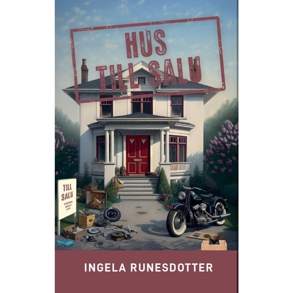 Ingela Runesdotter Hus till salu (bok, danskt band)