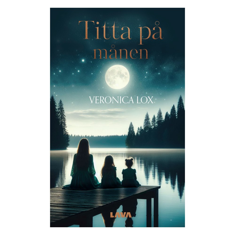 Veronica Lox Titta på månen (bok, danskt band)