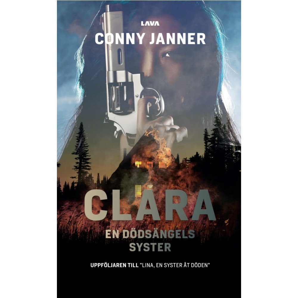 Conny Janner Clara, en dödsängels syster (bok, danskt band)