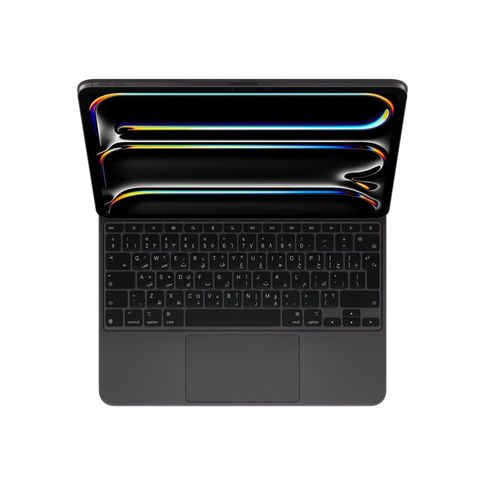 Apple Apple Magic Keyboard - tangentbord och foliefodral - med pekdyna - QWERTY - dansk - svart Inmatningsenhet