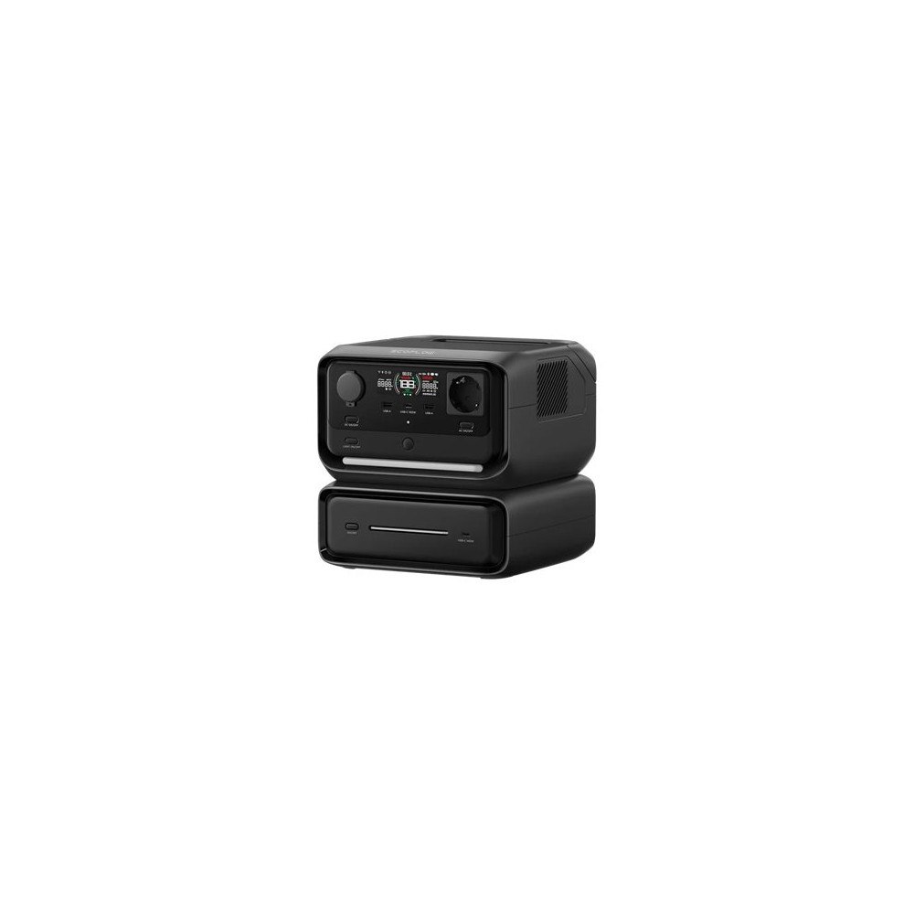 EcoFlow EcoFlow RIVER 3 MAX - bärbar kraftstation - 760 Watt - LiFePO4 - 89600 mAh - 572 Wh