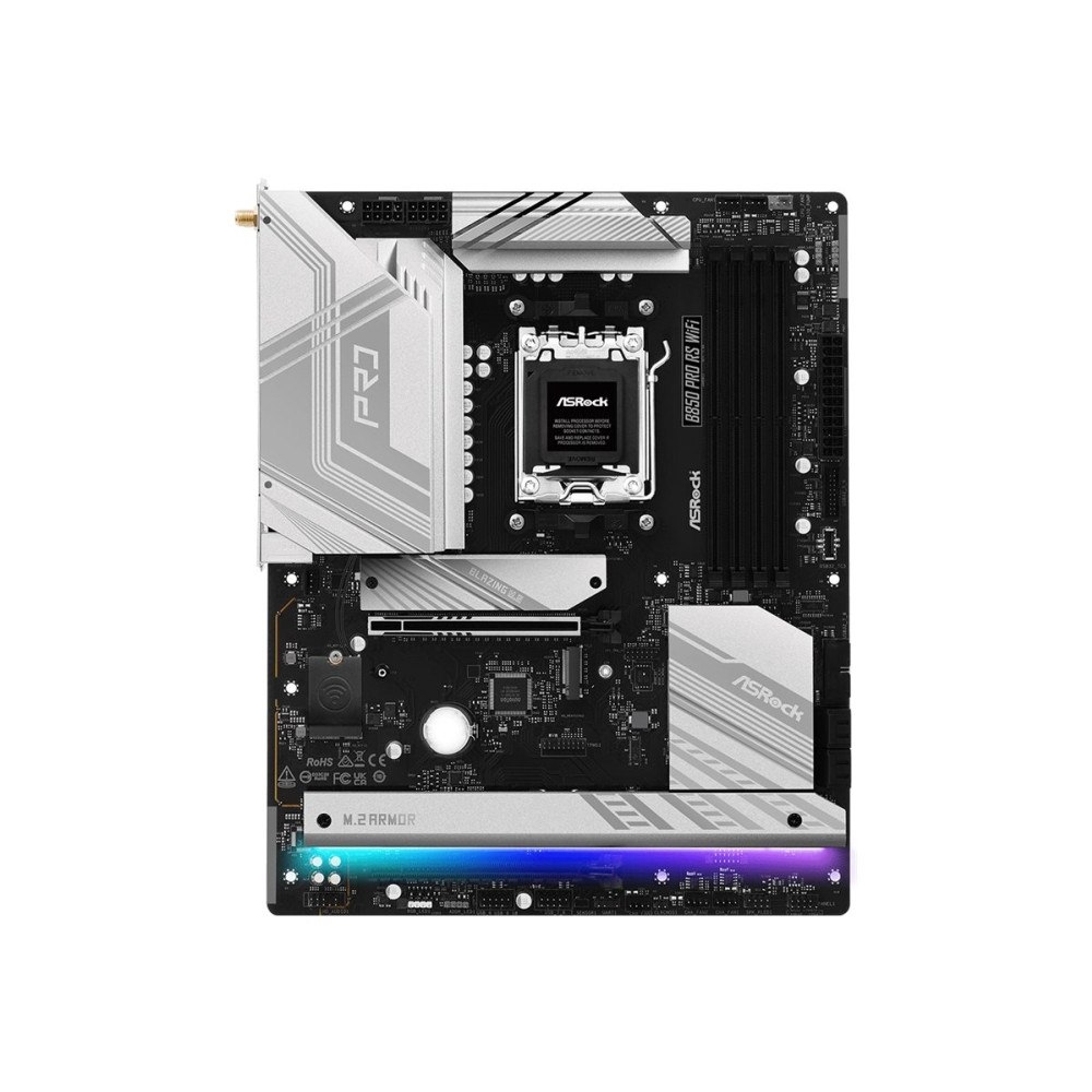 ASRock ASRock B850 Pro RS WiFI - moderkort - ATX - Socket AM5 - AMD B850