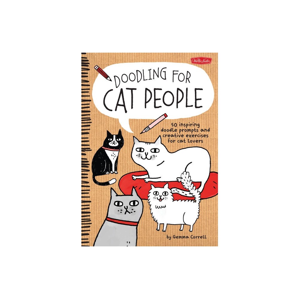 Gemma Correll Doodling for cat people - 50 inspiring doodle prompts and creative exercise (häftad, eng)
