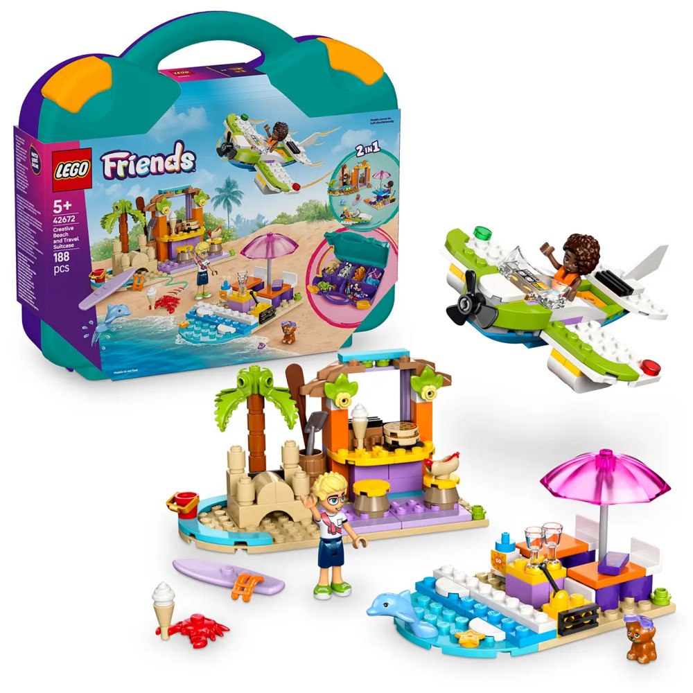 LEGO® LEGO® Friends 42672 Creative Beach And Travel Suitcase