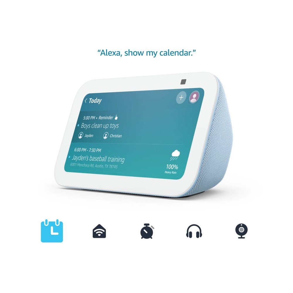 Amazon Amazon Echo Show 5 (3rd Generation) - smart display - with LCD 5.5" display - trådlös