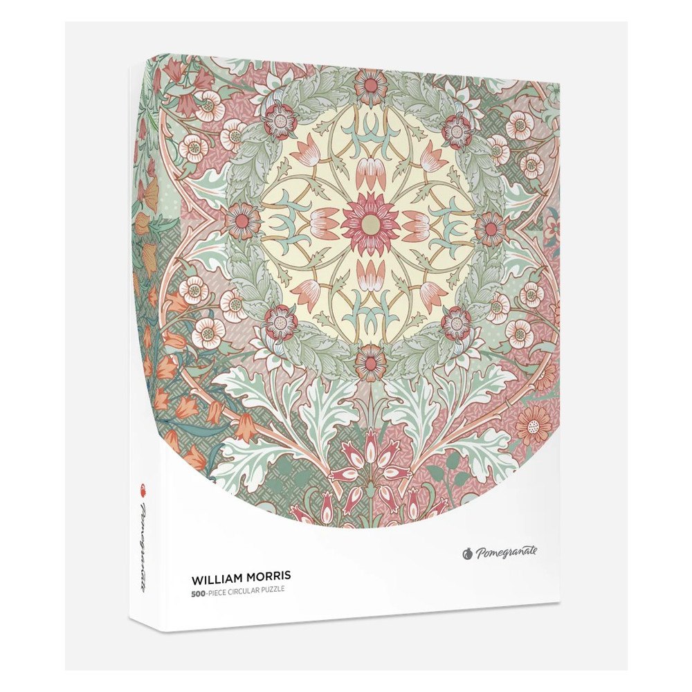 Pomegranate Europe Ltd William Morris 500-Piece Circular Jigsaw Puzzle