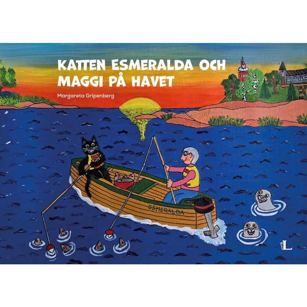 Margareta Gripenberg Katten Esmeralda och Maggi på havet (inbunden)