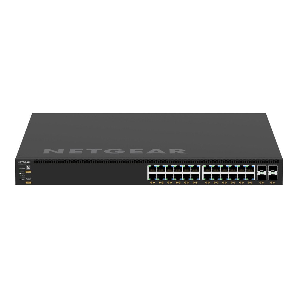 Netgear NETGEAR M4350 Series M4350-24G4XF - switch - 28 portar - Administrerad - rackmonterbar